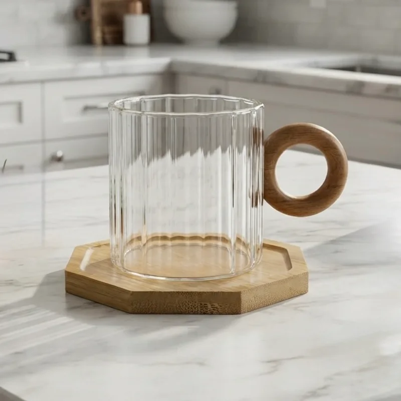 Set Tasses Verre 12 PCS
