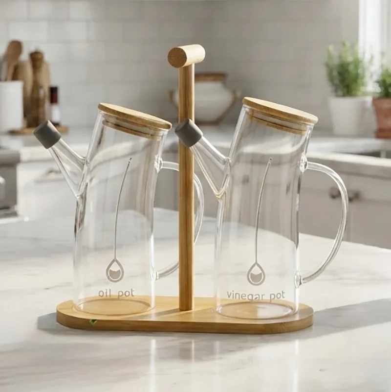 Set Huilier Vinaigrier Verre