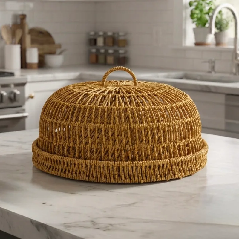 Cloche Osier Ronde