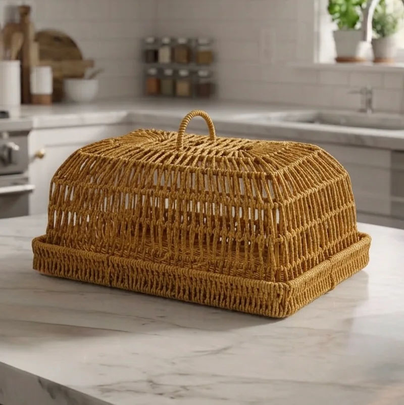 Cloche Osier Rectangle