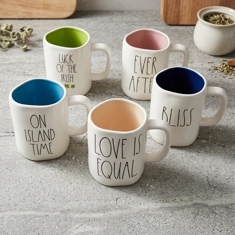 Mugs Céramique Intérieur Coloré