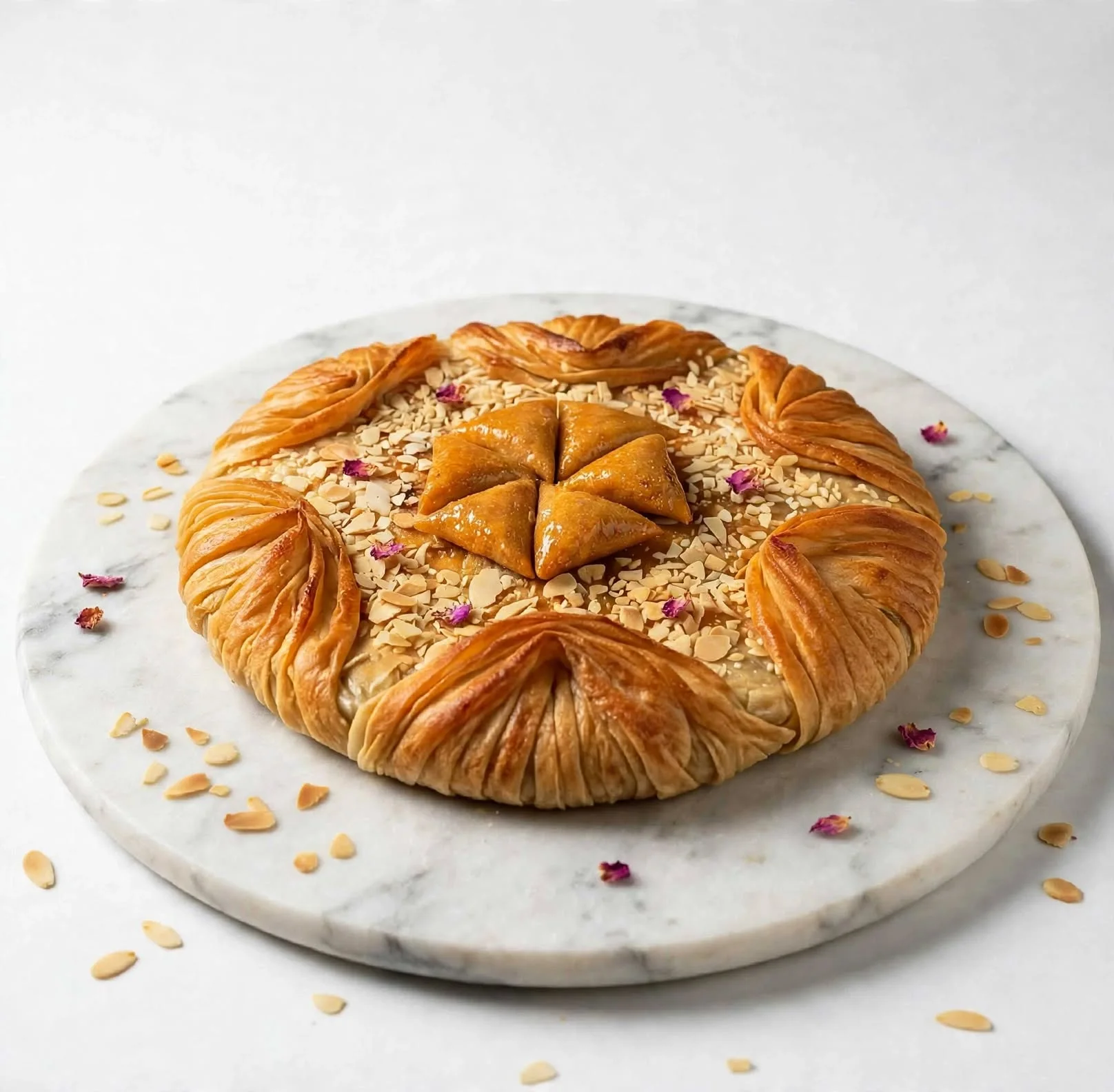 Pastilla Poulet et Amandes Croustillante – 2 Personnes
