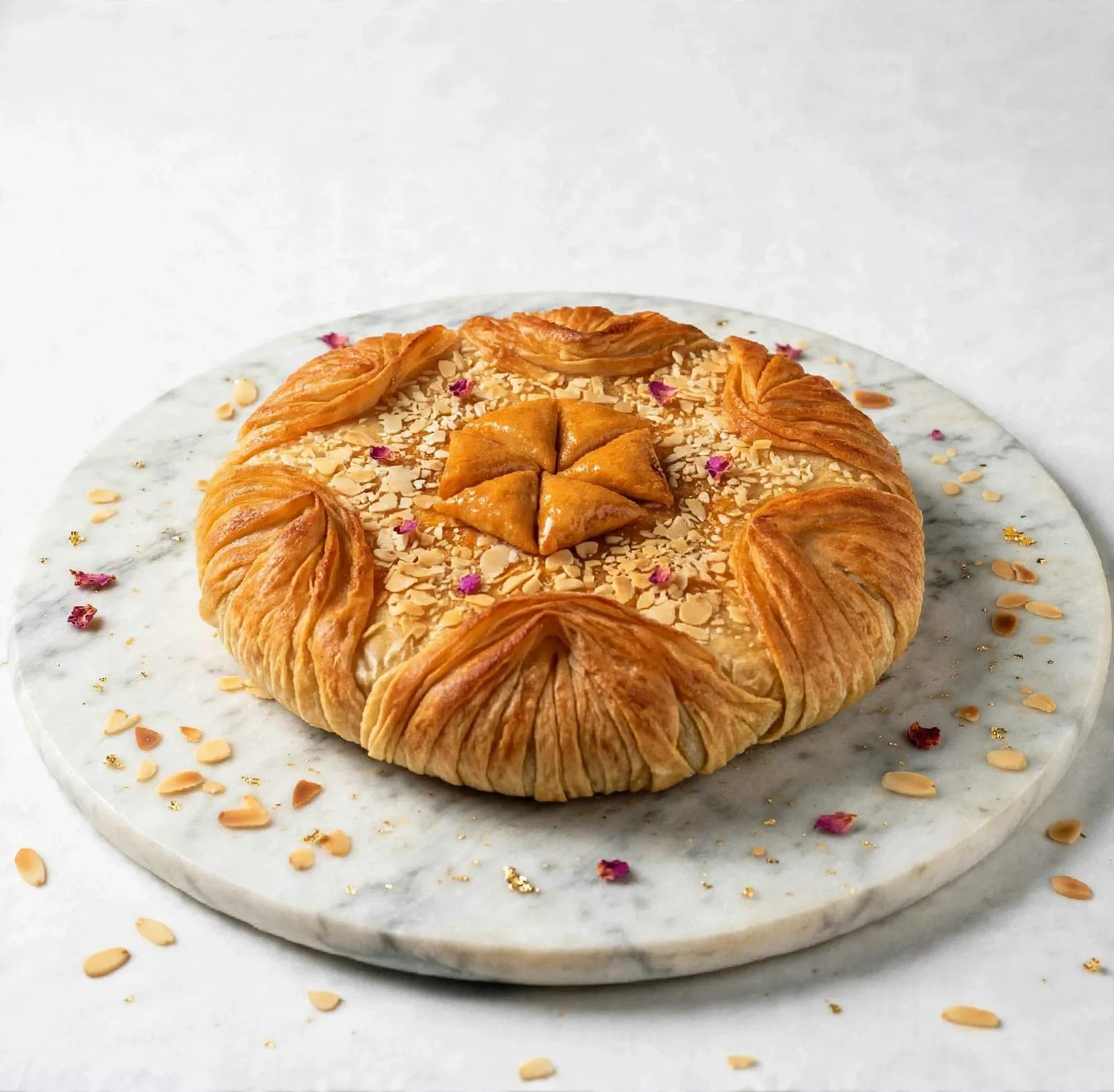 Pastilla Poulet et Amandes Croustillante – 4 Personnes