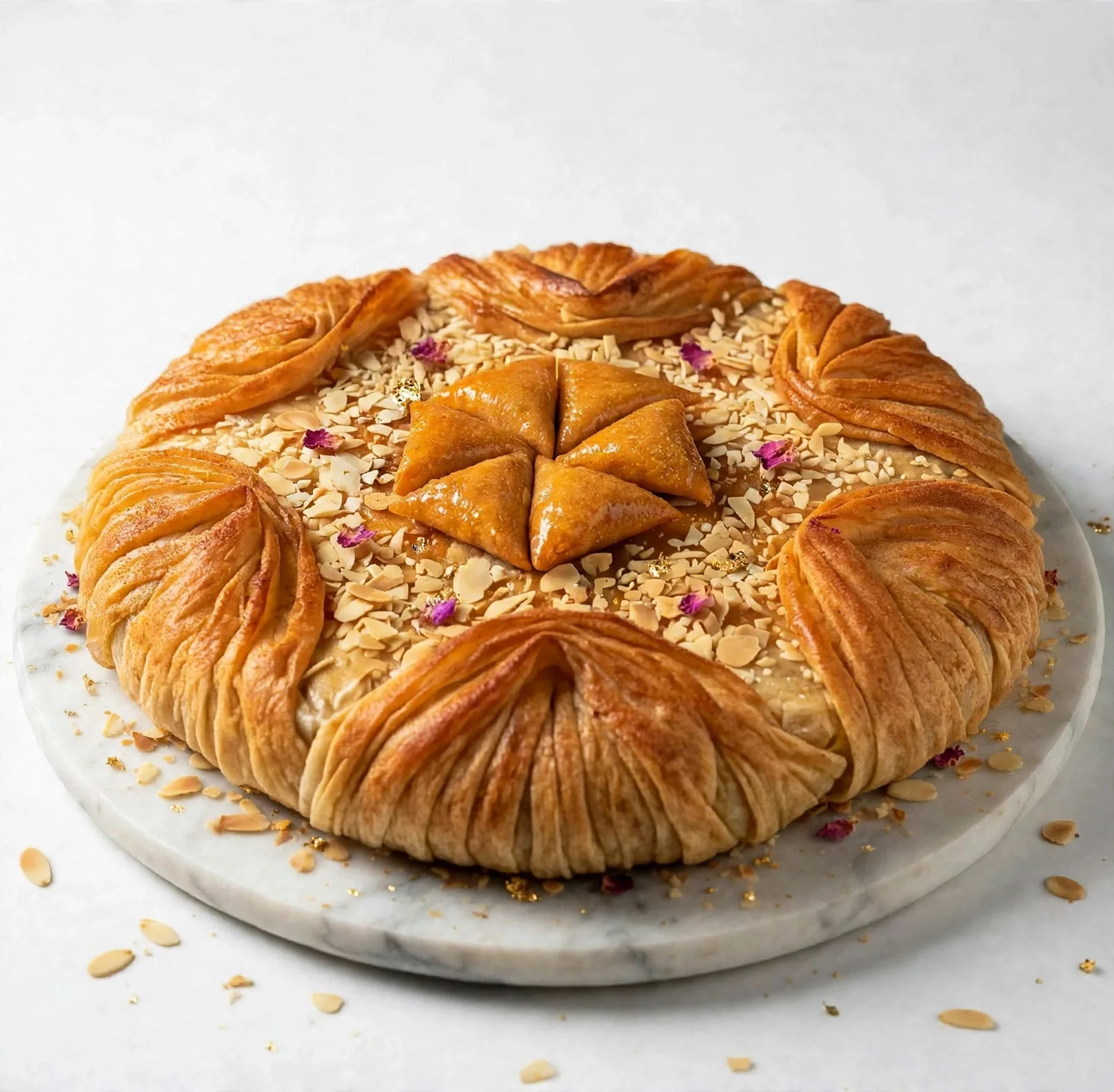 Pastilla Poulet et Amandes Croustillante – 8 Personnes