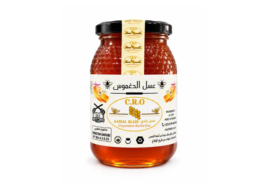 عسل طبيعي من تعاونية ريشدور | عسل بلدي أصيل