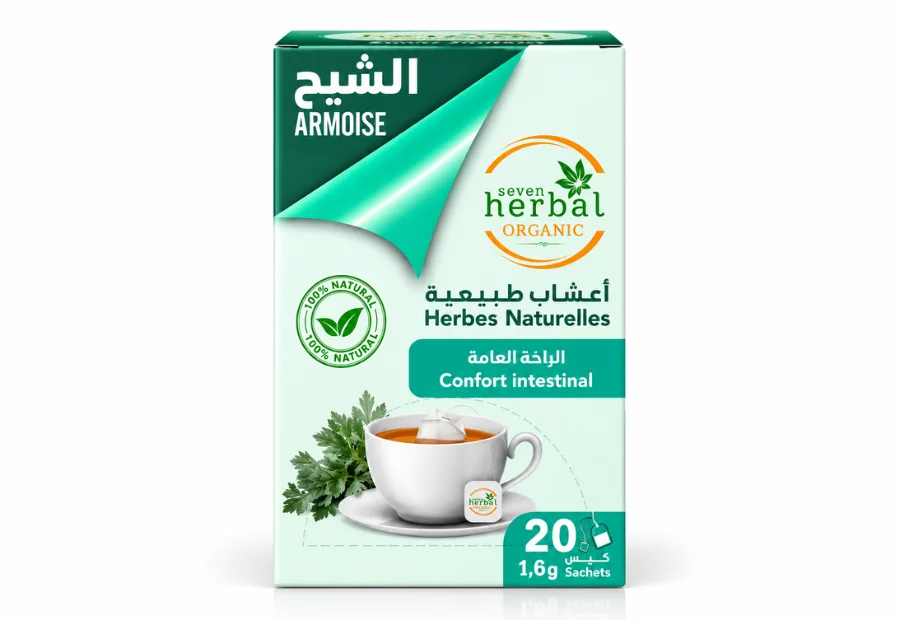 تشكيلة الشاي والأعشاب الطبيعية للراحة الهضم