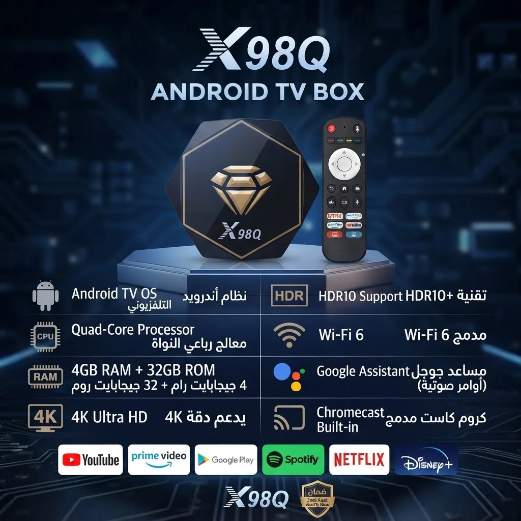 X98Q android15 12moisKING-12moisETVPRO-6moisETV