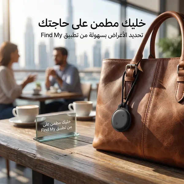 جهاز تتبع الأغراض الذكي متوافق مع Apple Find My – لن تفقد أغراضك بعد اليوم