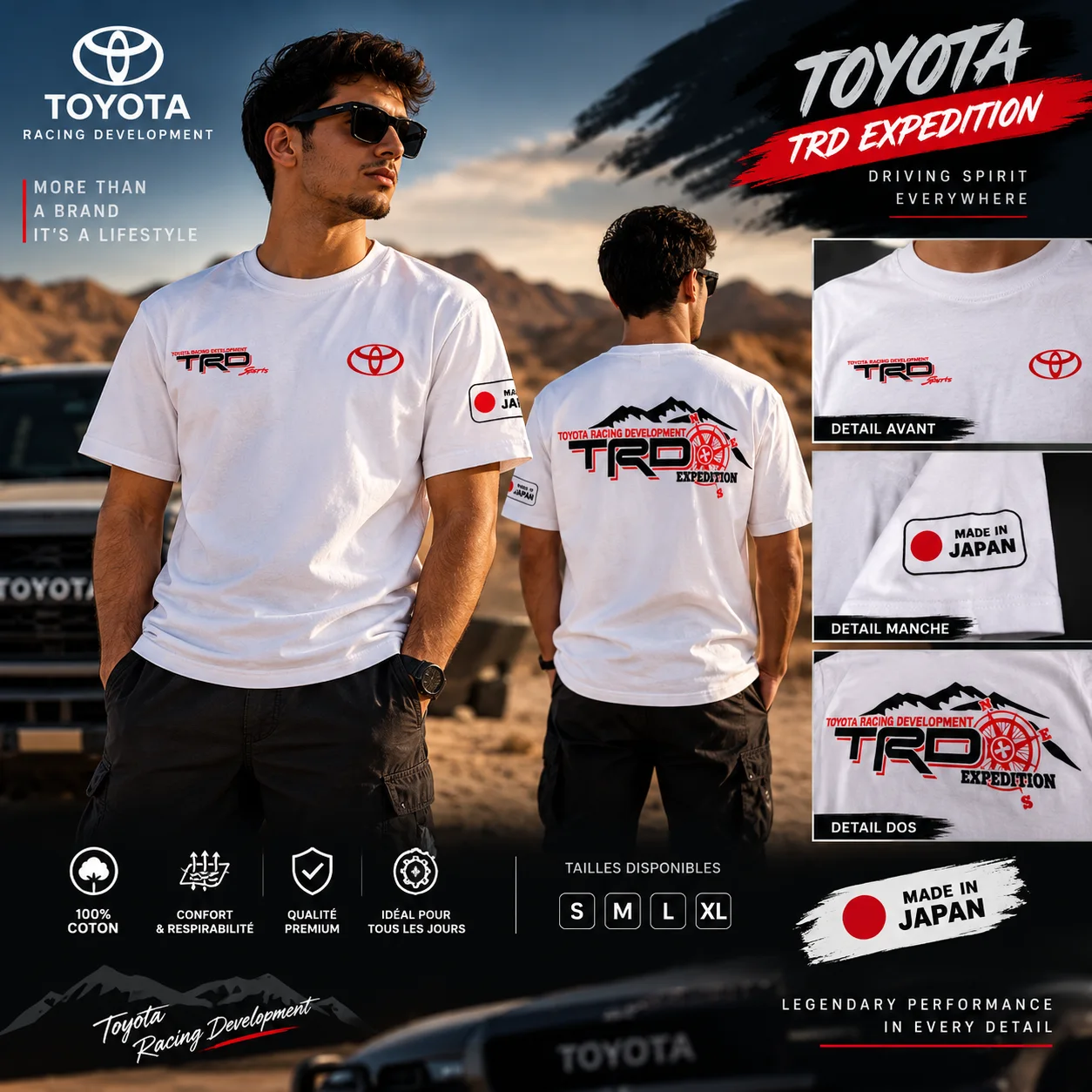 t-shirt Toyota TRD Sport Premium Adventure
