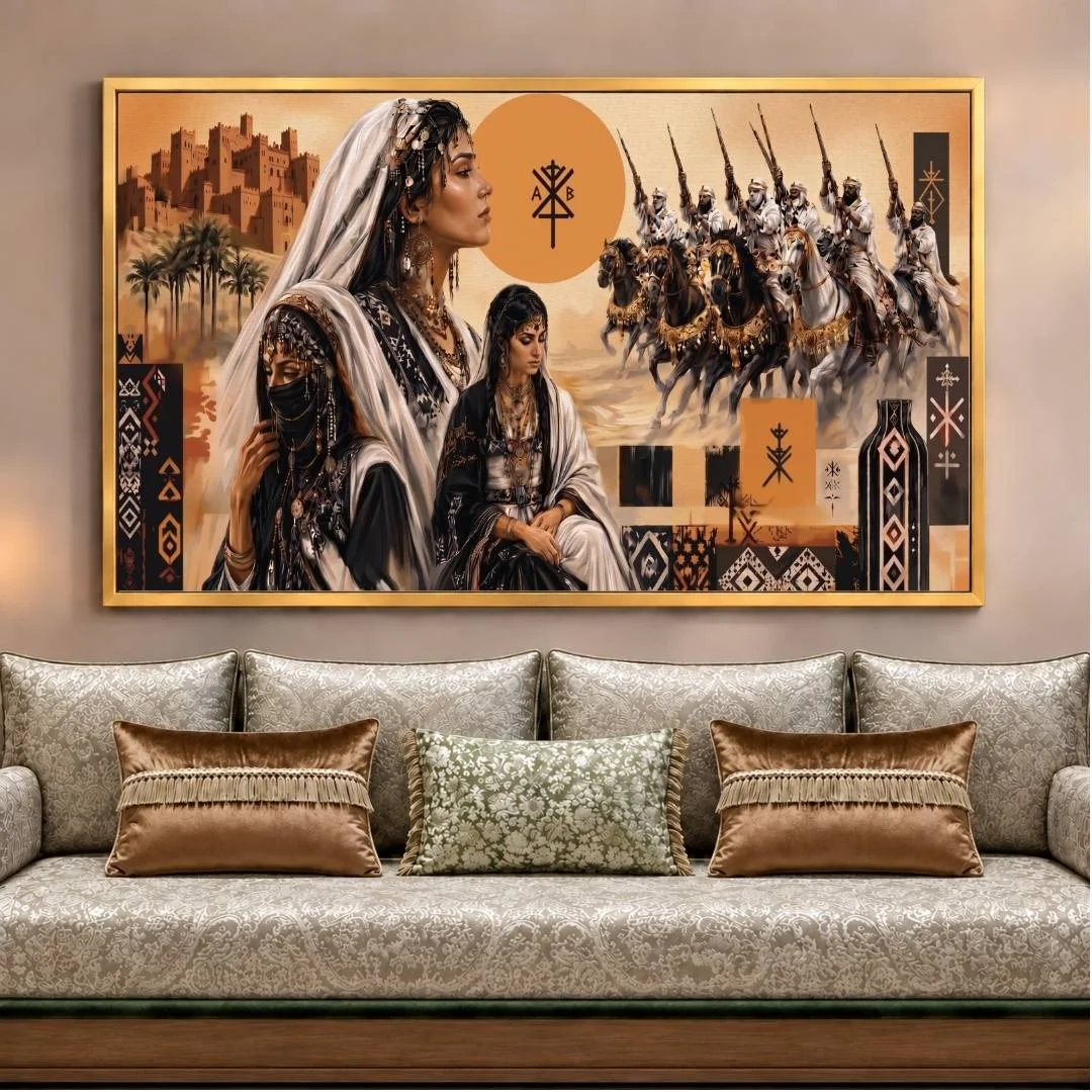 Art abstrait  - decoration modern