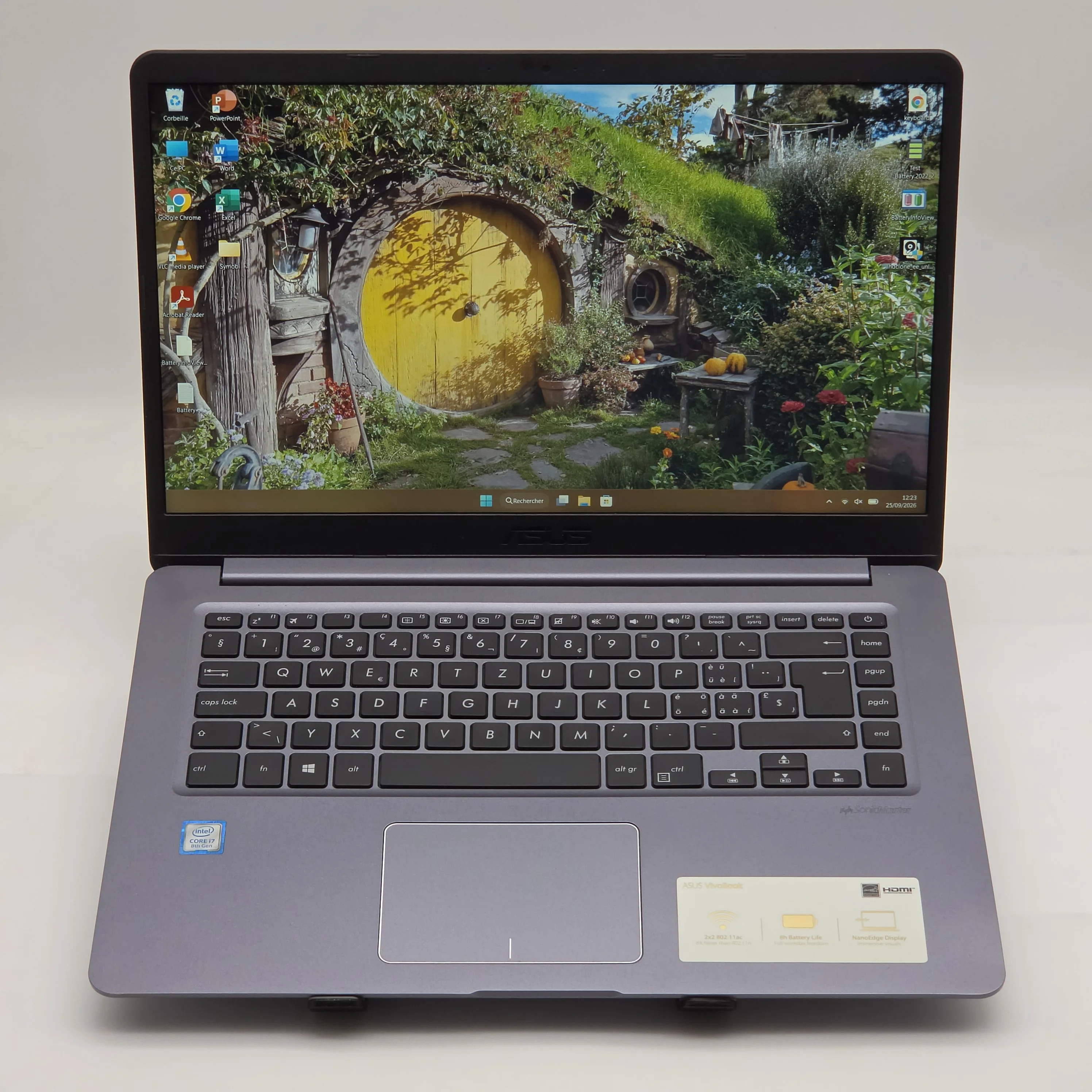 ASUS VivoBook X510U (i7-8éme 8/500)