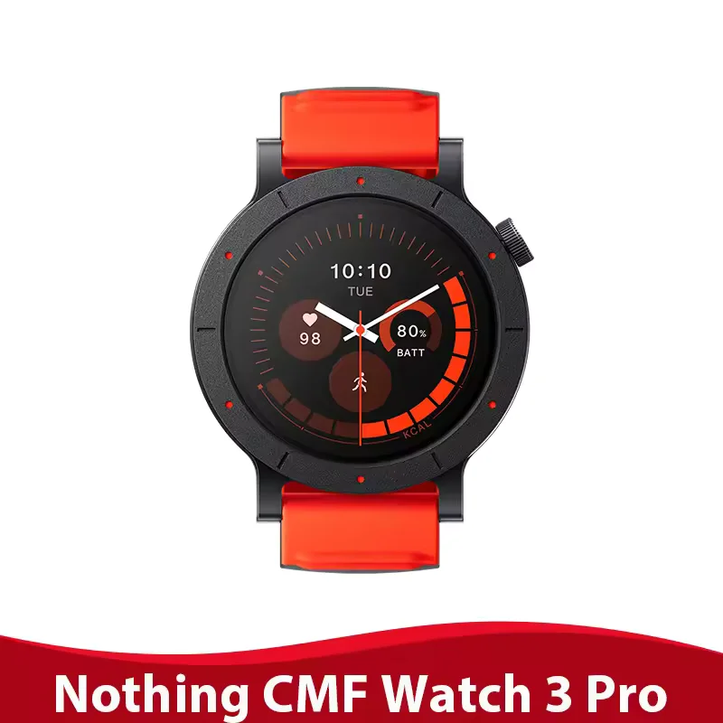 Nothing CMF Watch 3 Pro Global Version Smartwatch 1.43" AMOLED Display Dual-Band GPS 13days Battery Life IP68 Waterproof