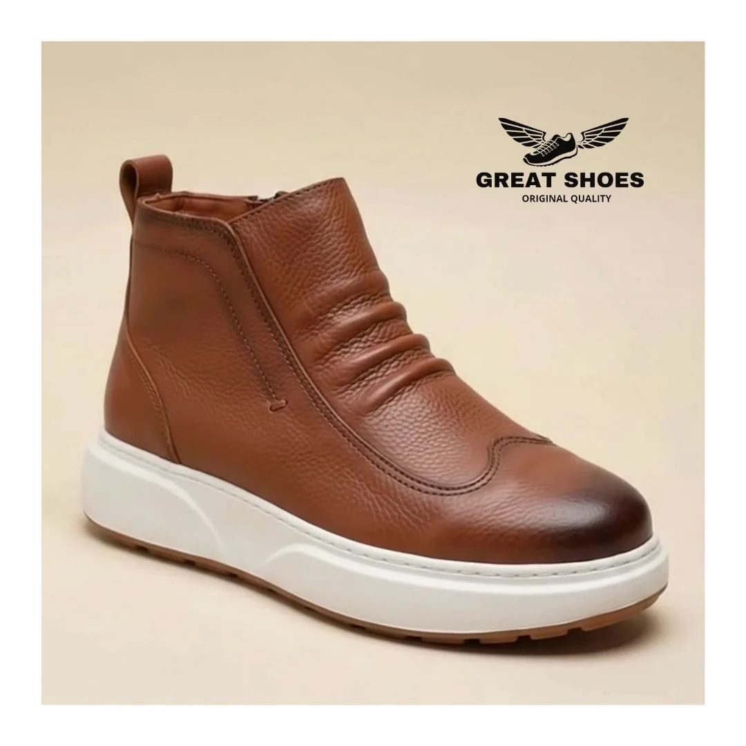 BOTTINE  CUIR  GS099