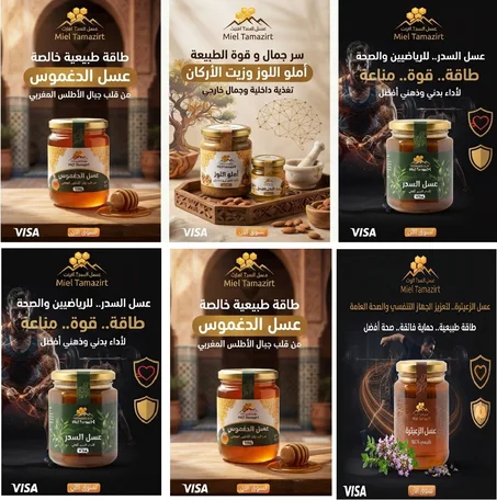 العسل الطبيعي الحر