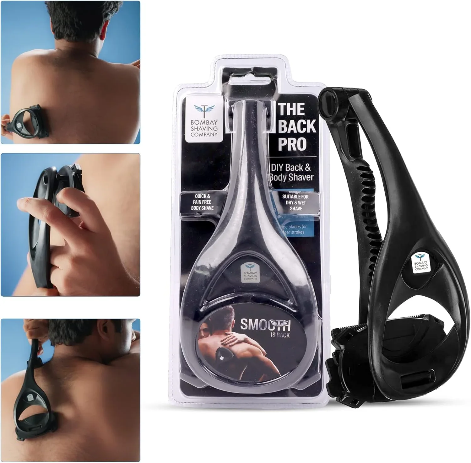 BaKblade 2.0 لإزالة شعر الظهر بسهولة وبدون مساعدة