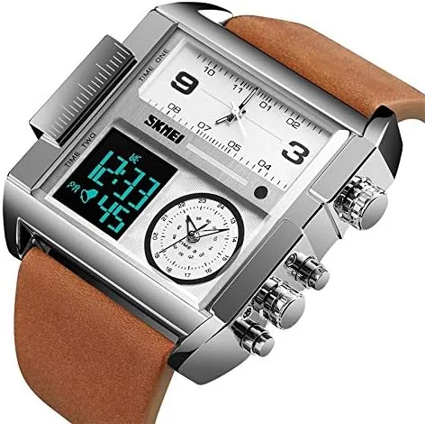 الساعة الأنيقة Smkei Silver