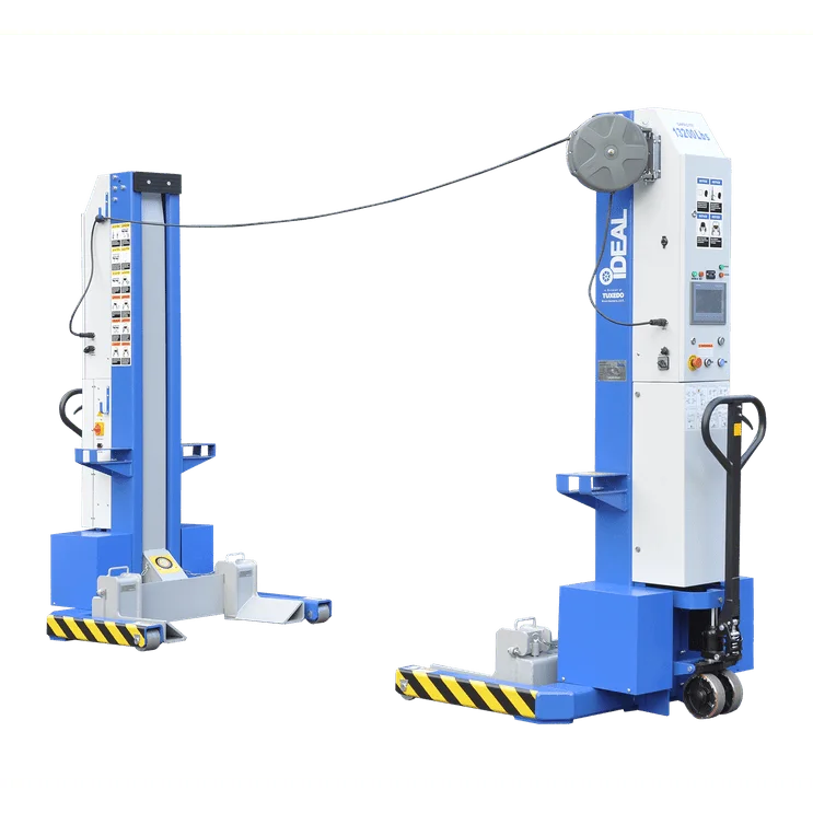iDEAL MSC-13K-B-226 Mobile Column Lift, Two Column Set, 26,000 lbs.
