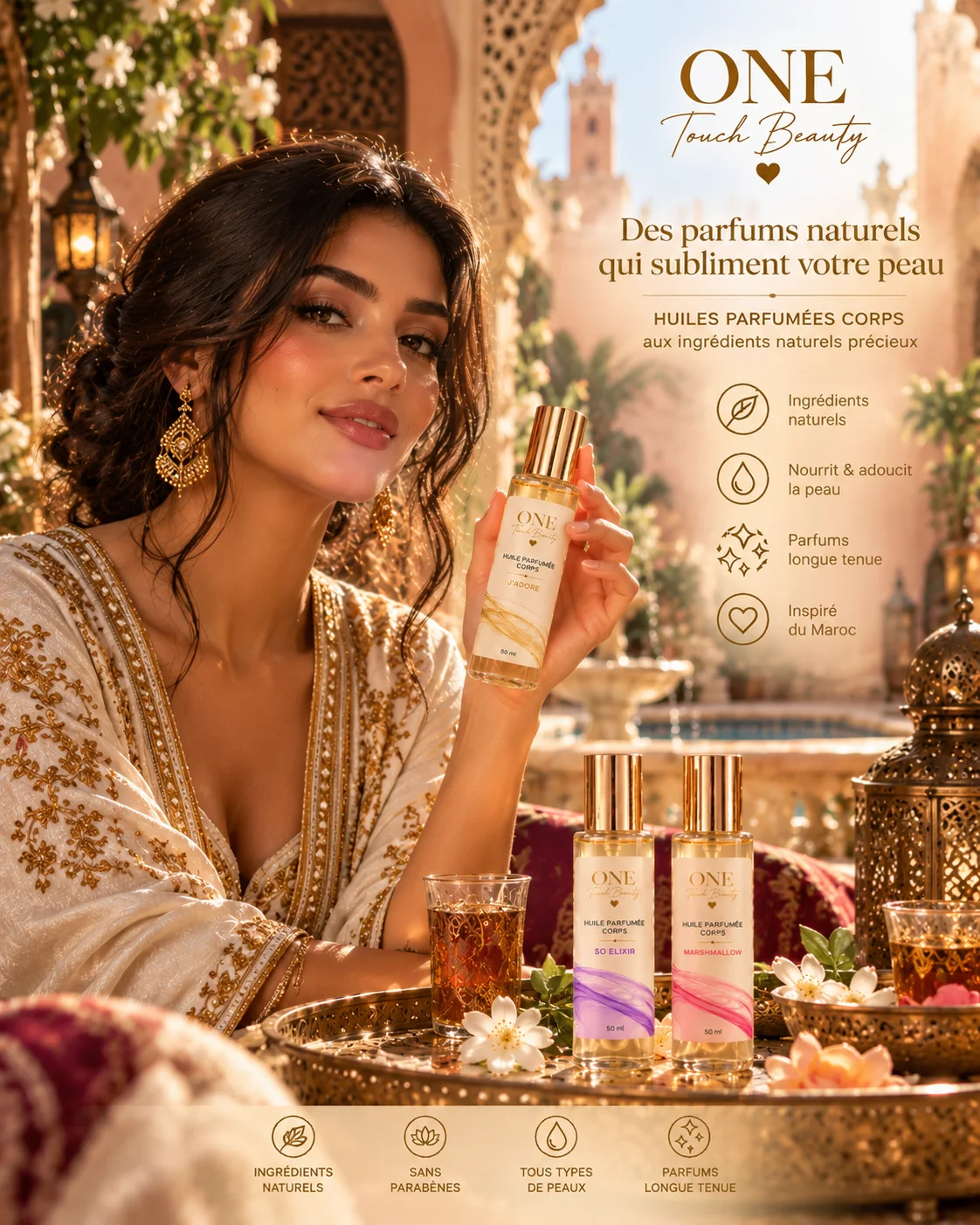 تفاصيل عطرية من ONE Touch Beauty
