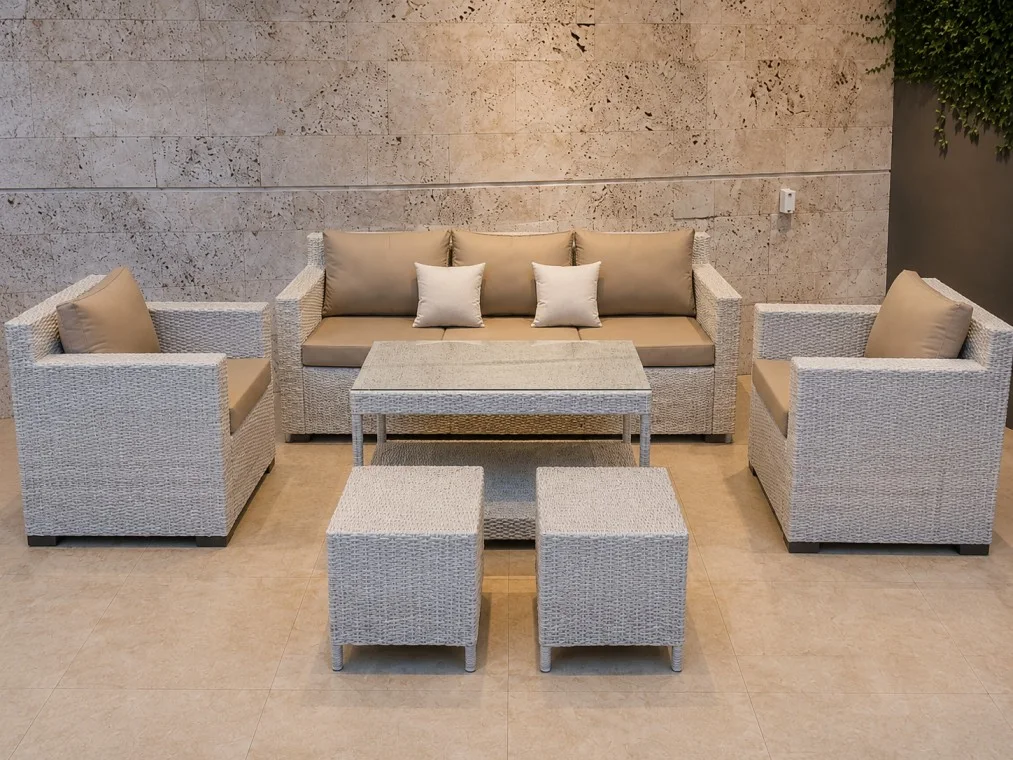 Ensemble détente pour terrasse et jardin