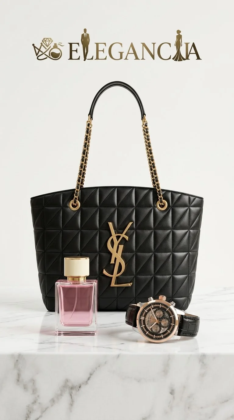 Ensembles cadeaux   Sac , Montre + un parfum en cadeau