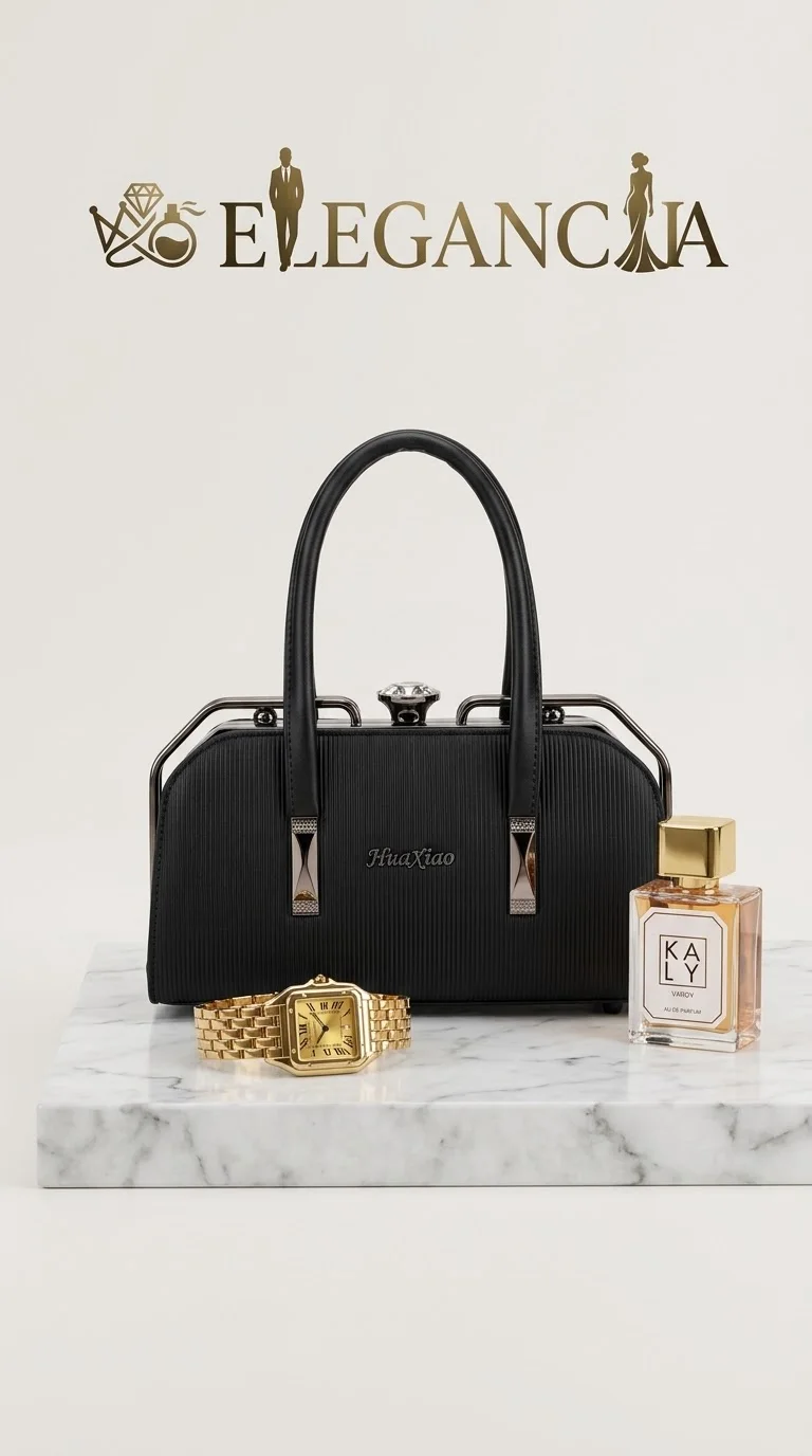 Ensembles cadeaux   Sac , Montre + un parfum en cadeau