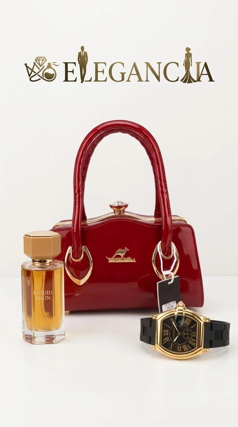 Ensembles cadeaux   Sac , Montre + un parfum en cadeau