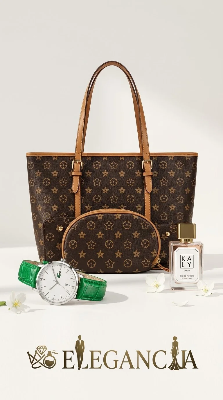 Ensembles cadeaux   Sac , Montre + un parfum en cadeau