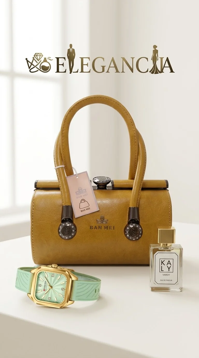 Ensembles cadeaux   Sac , Montre + un parfum en cadeau