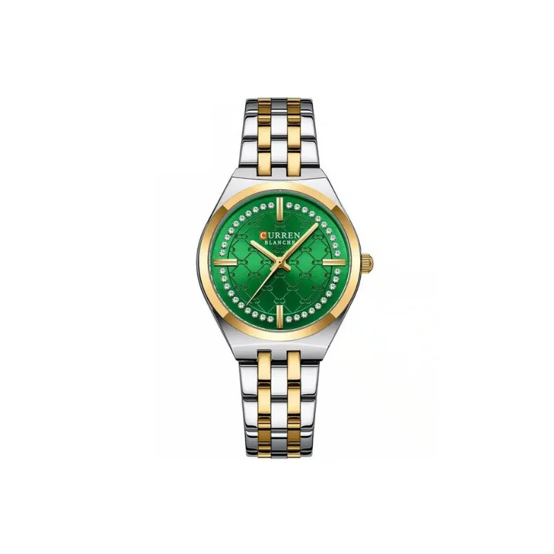 Montre pour Femme Curren Argent Fond Vert