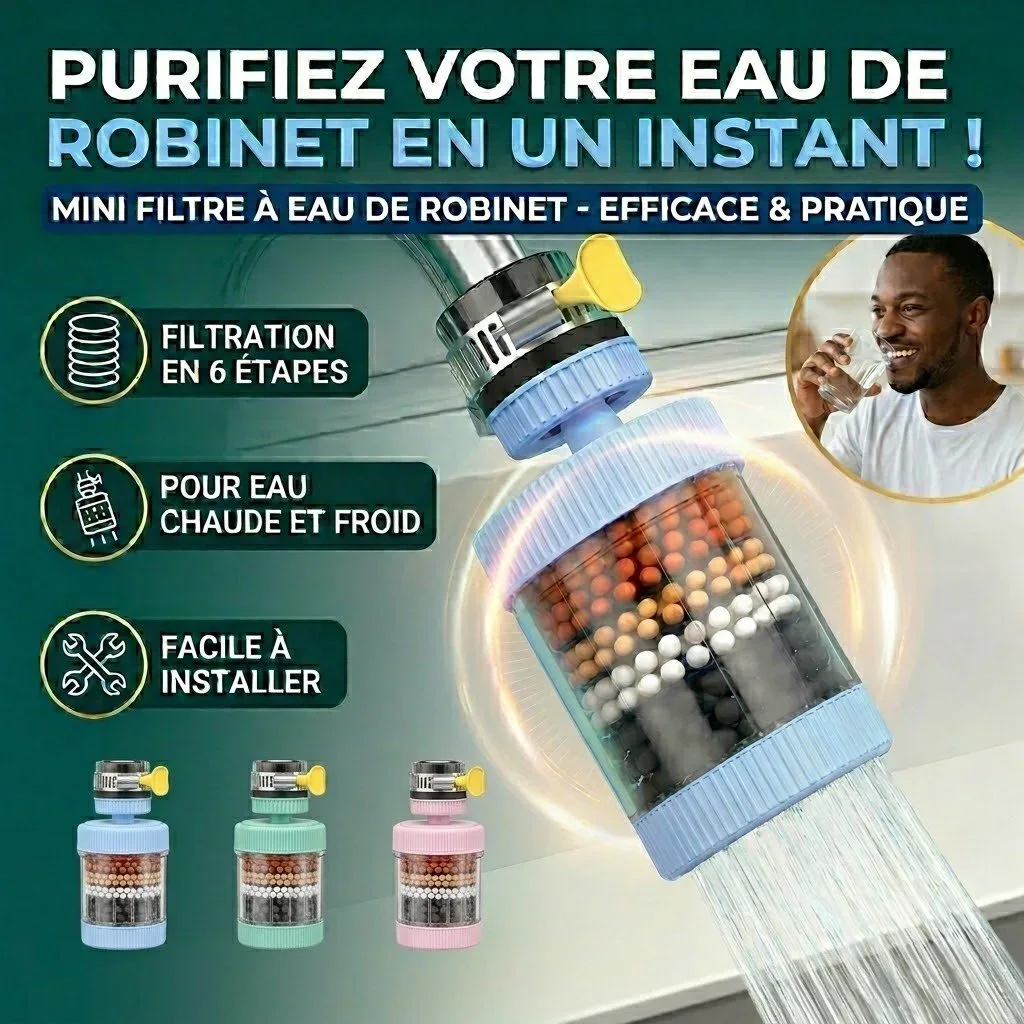 💧 Filtre à Eau pour Robinet