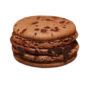 Macarons de chocolate