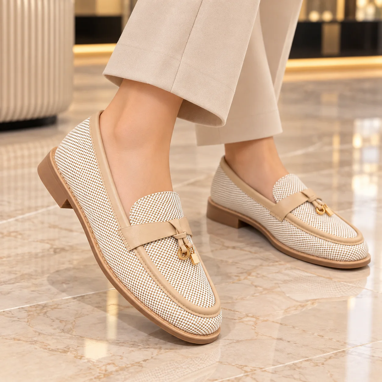 Mocassins Élégance Femme