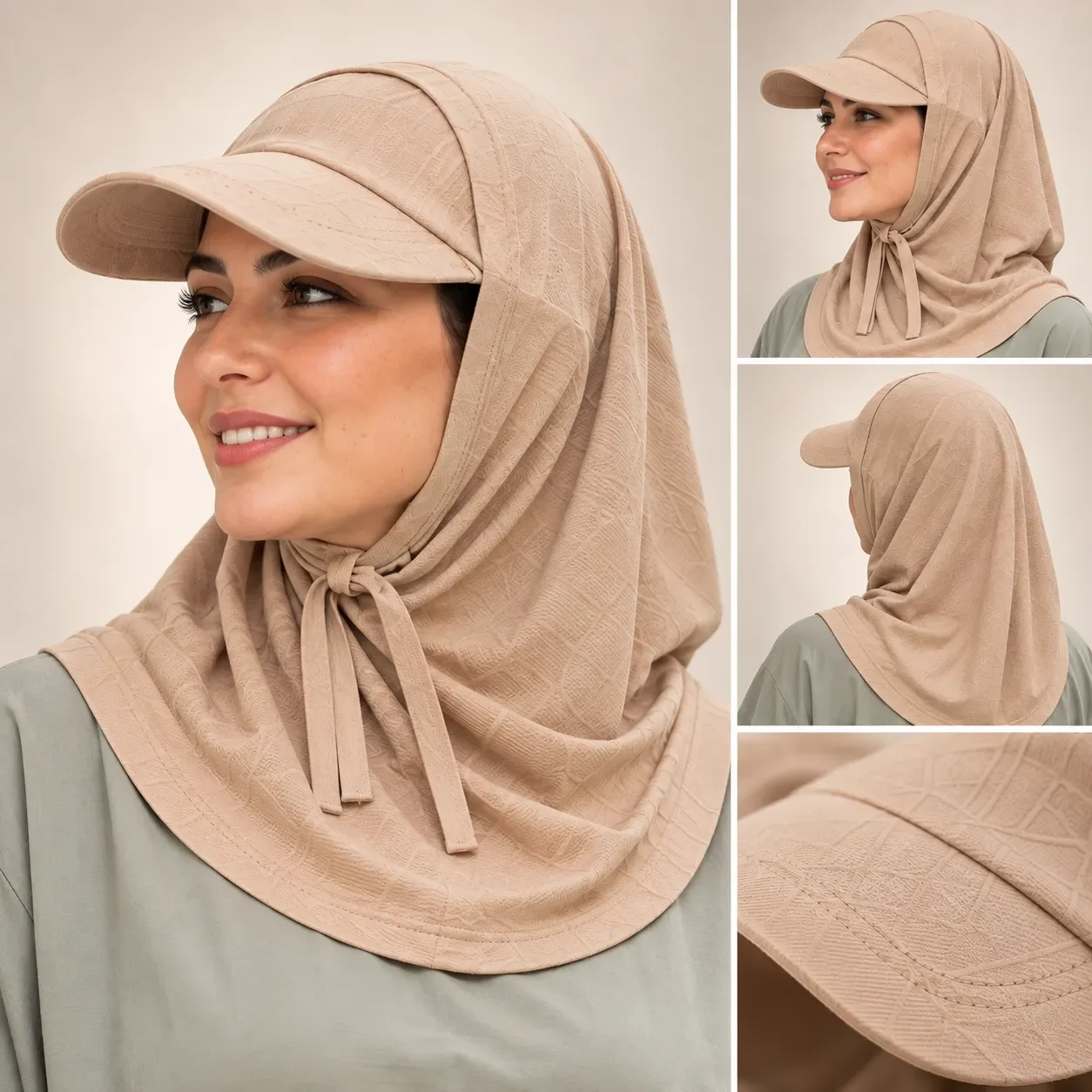 Casquette Foulard Femme Élégante