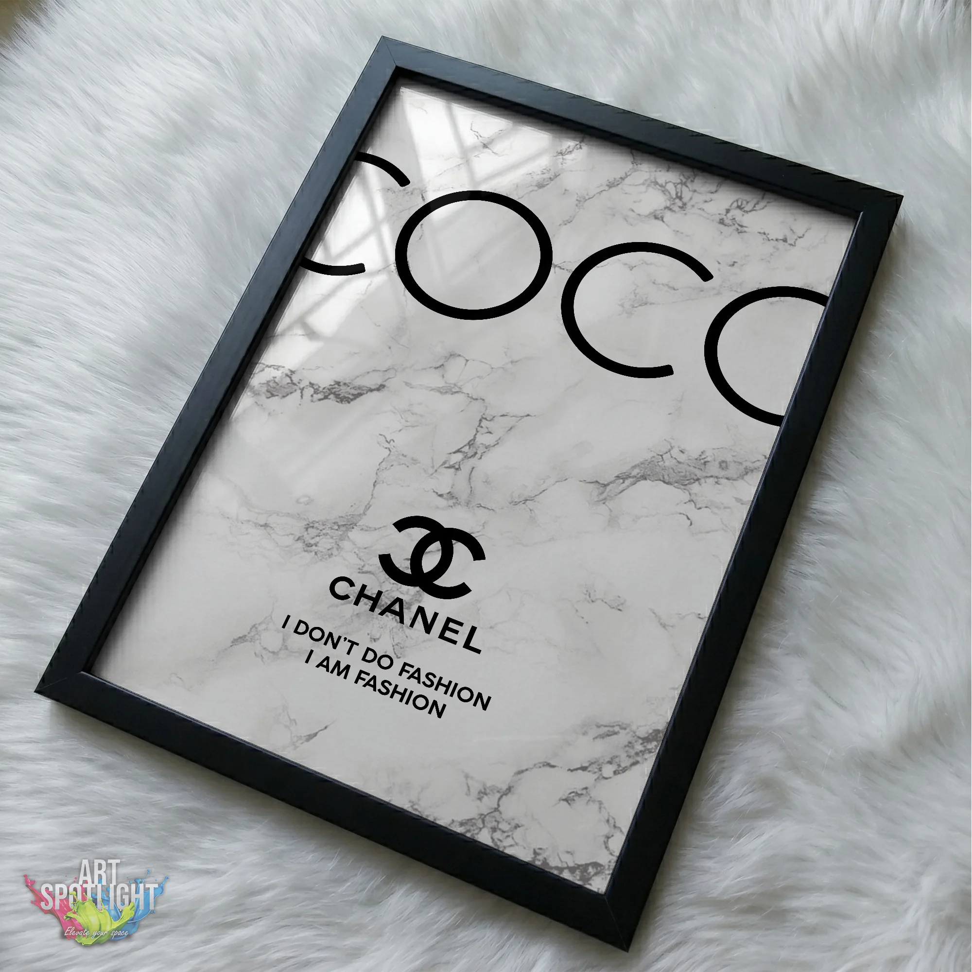 COCO CHANEL WHITE MARBLE
