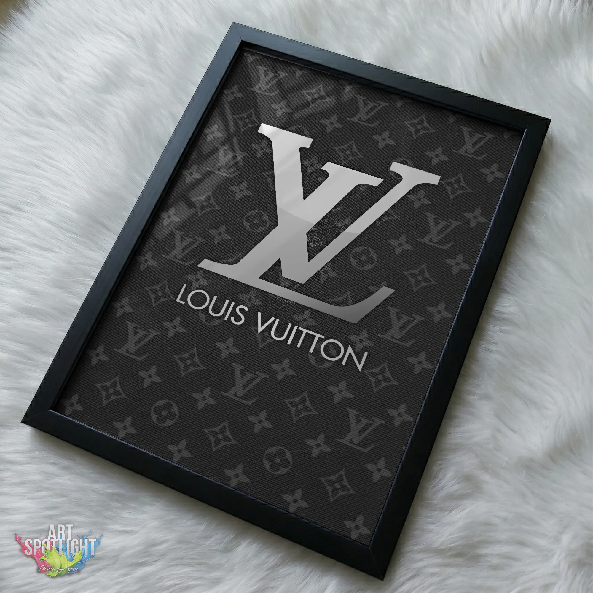 LOUIS VUITTON BLACK MONOGRAM