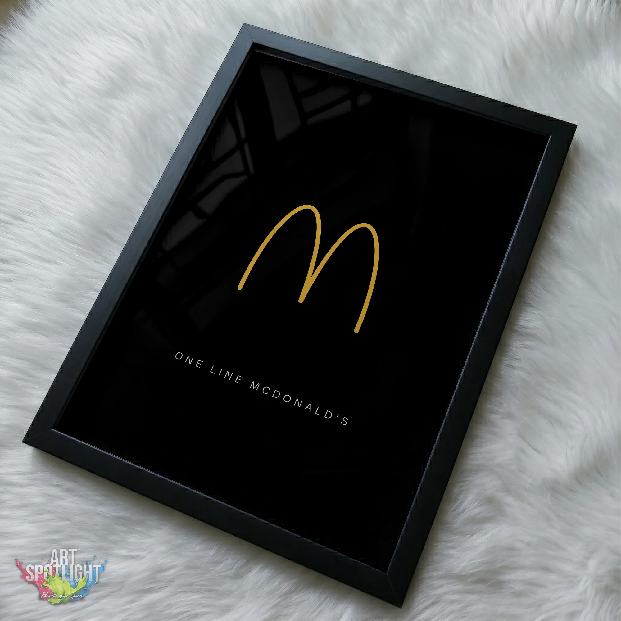 MCDONALD'S ONE LINE LOGO