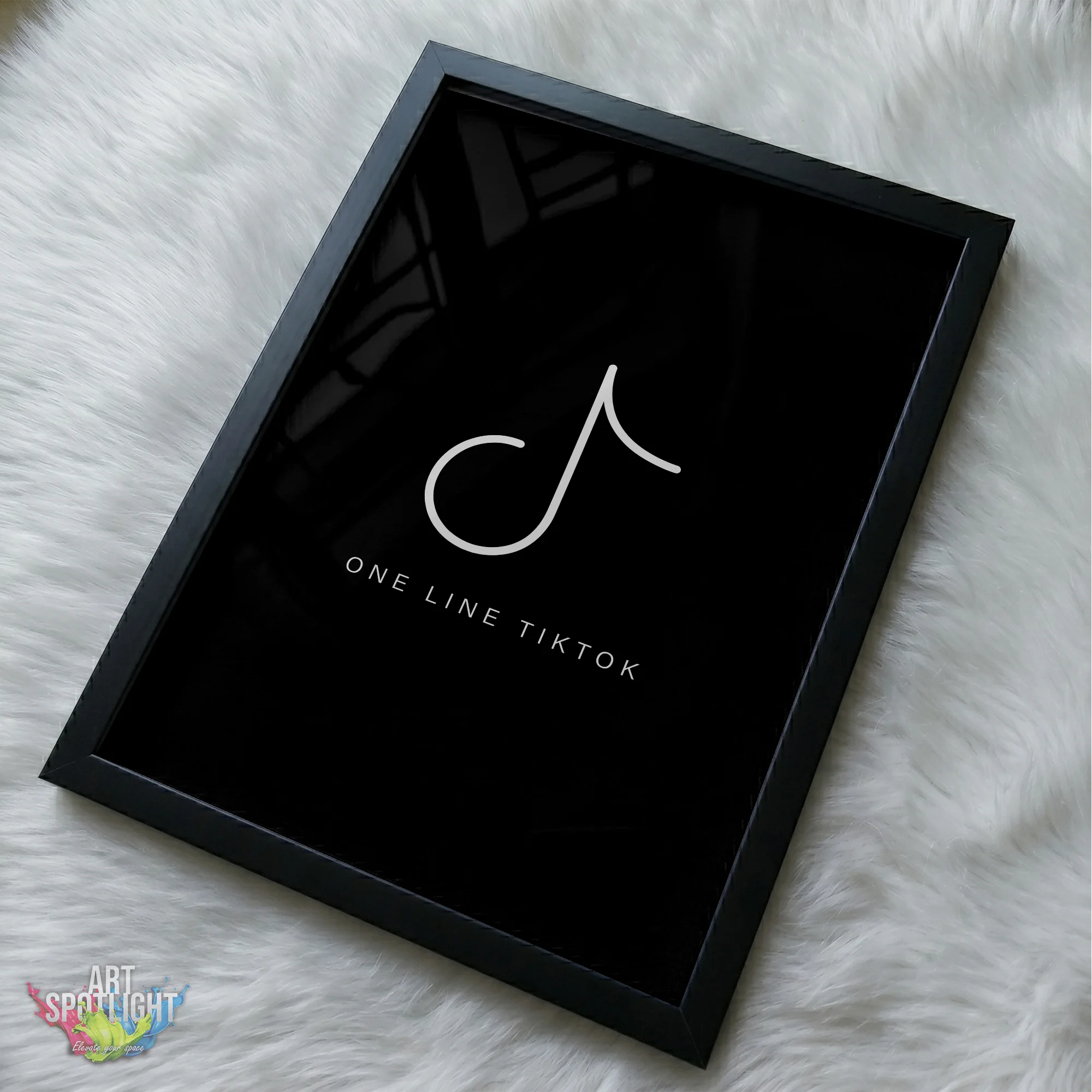 TIKTOK ONE LINE LOGO
