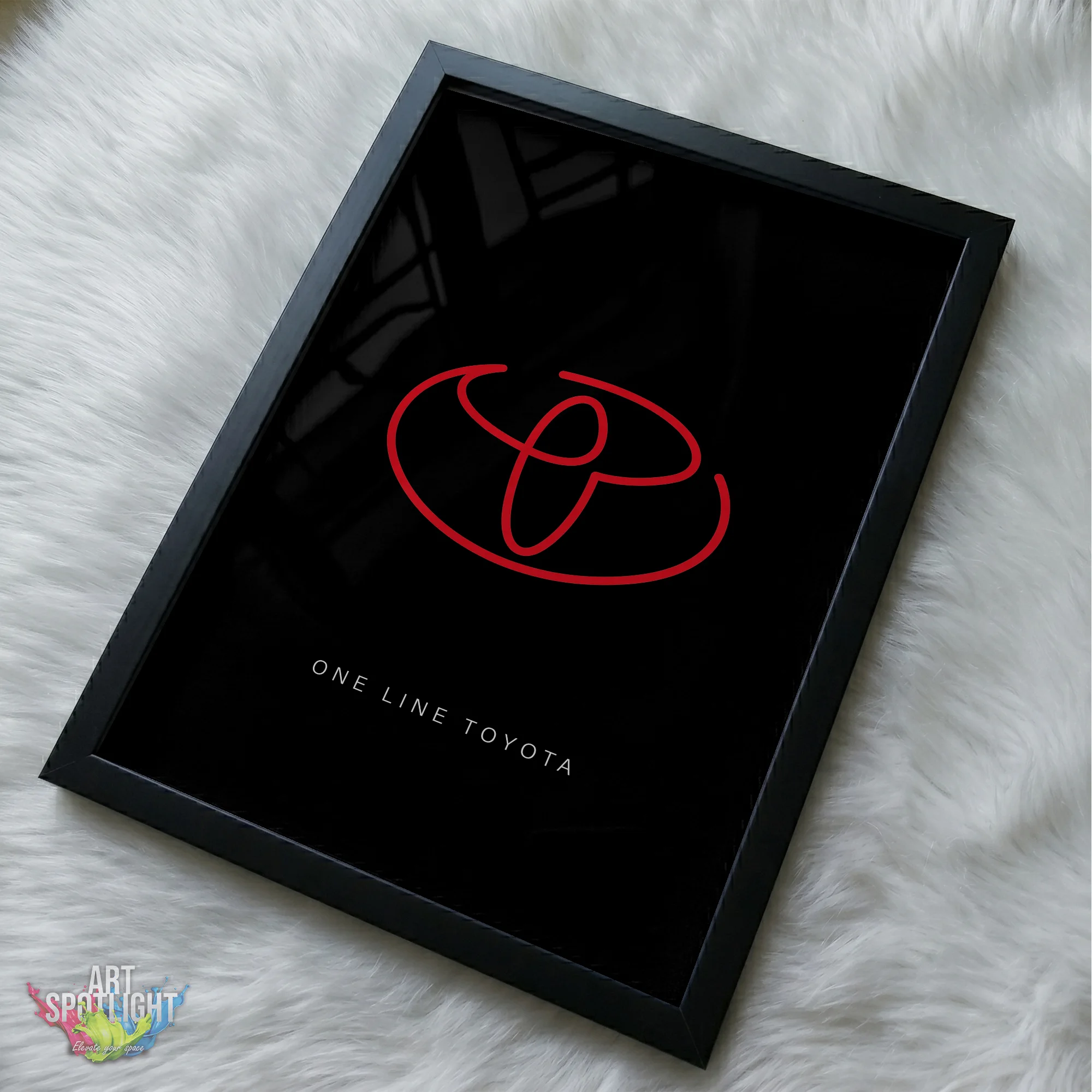 TOYOTA ONE LINE LOGO