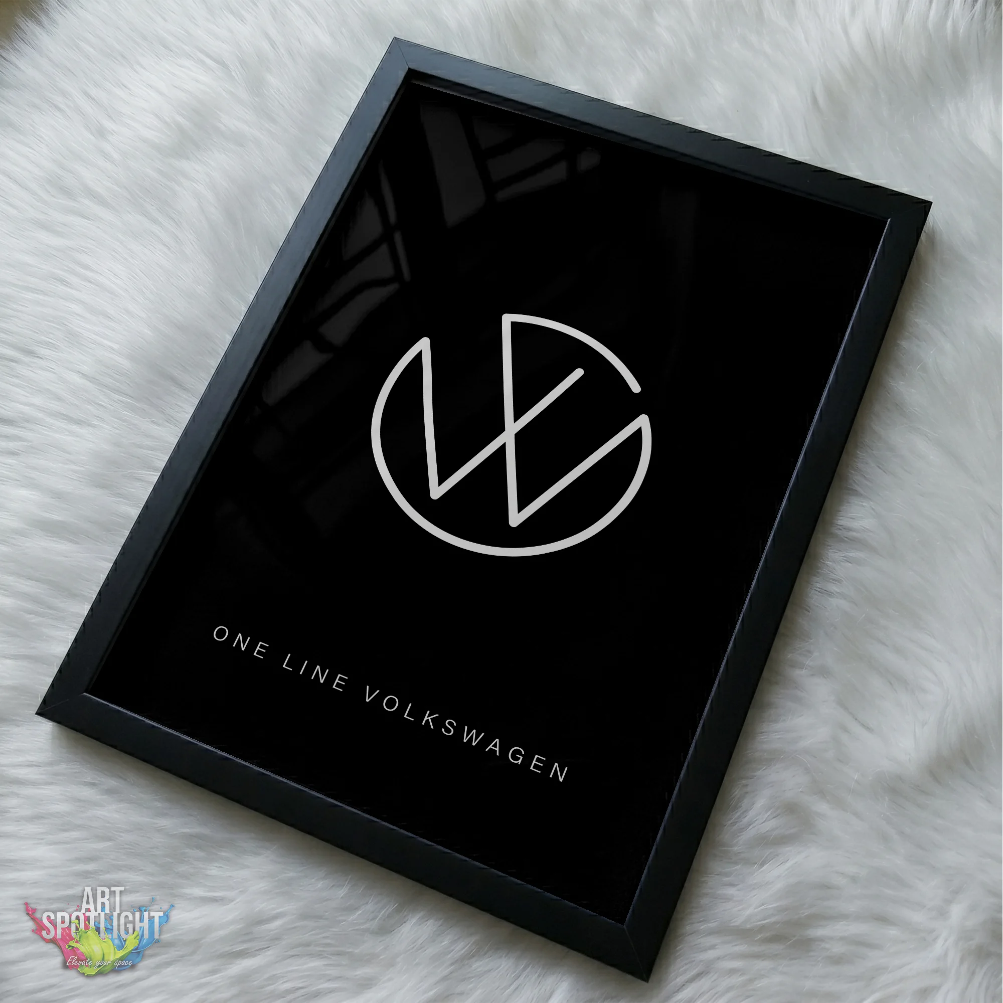VOLKSWAGEN ONE LINE LOGO