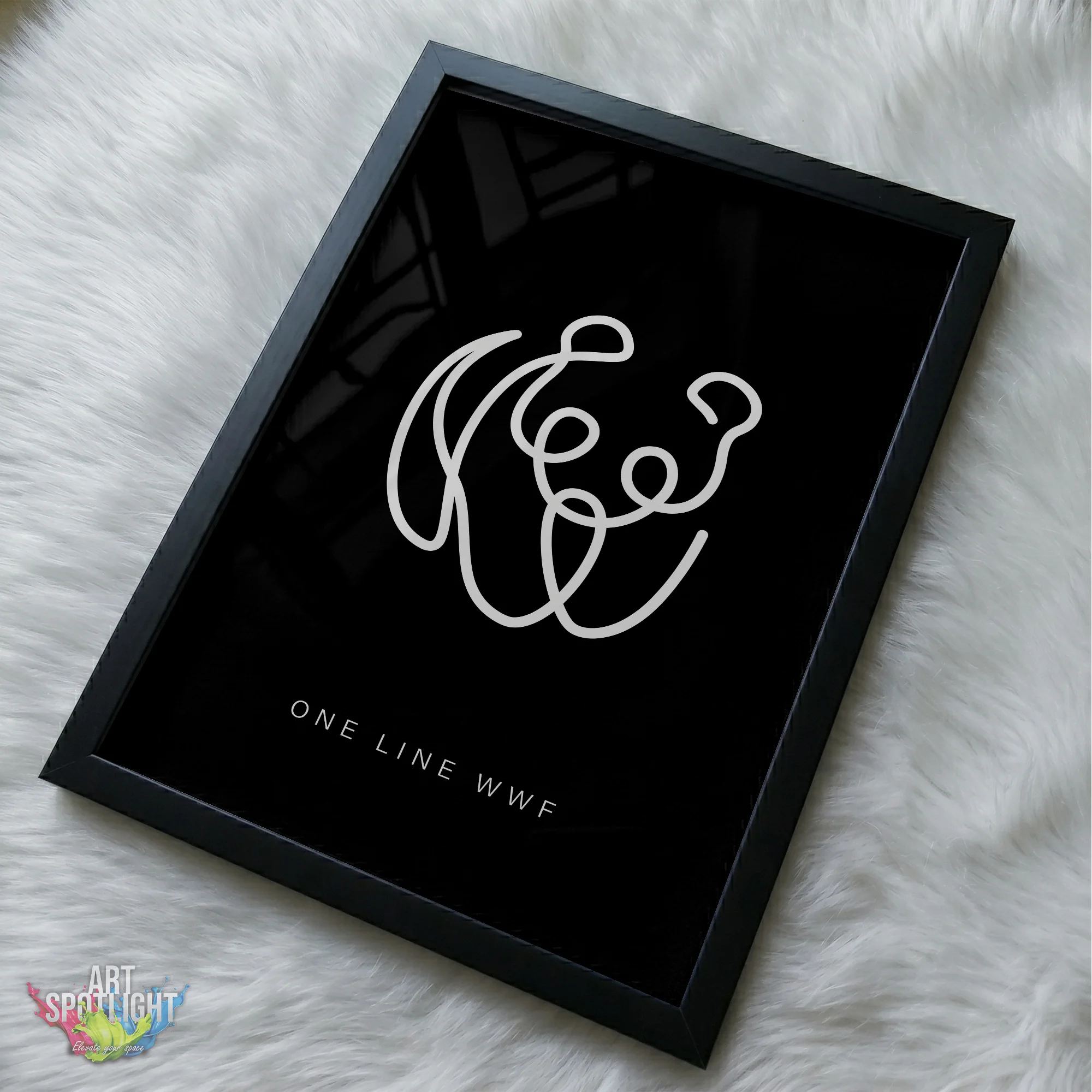 WWF ONE LINE LOGO
