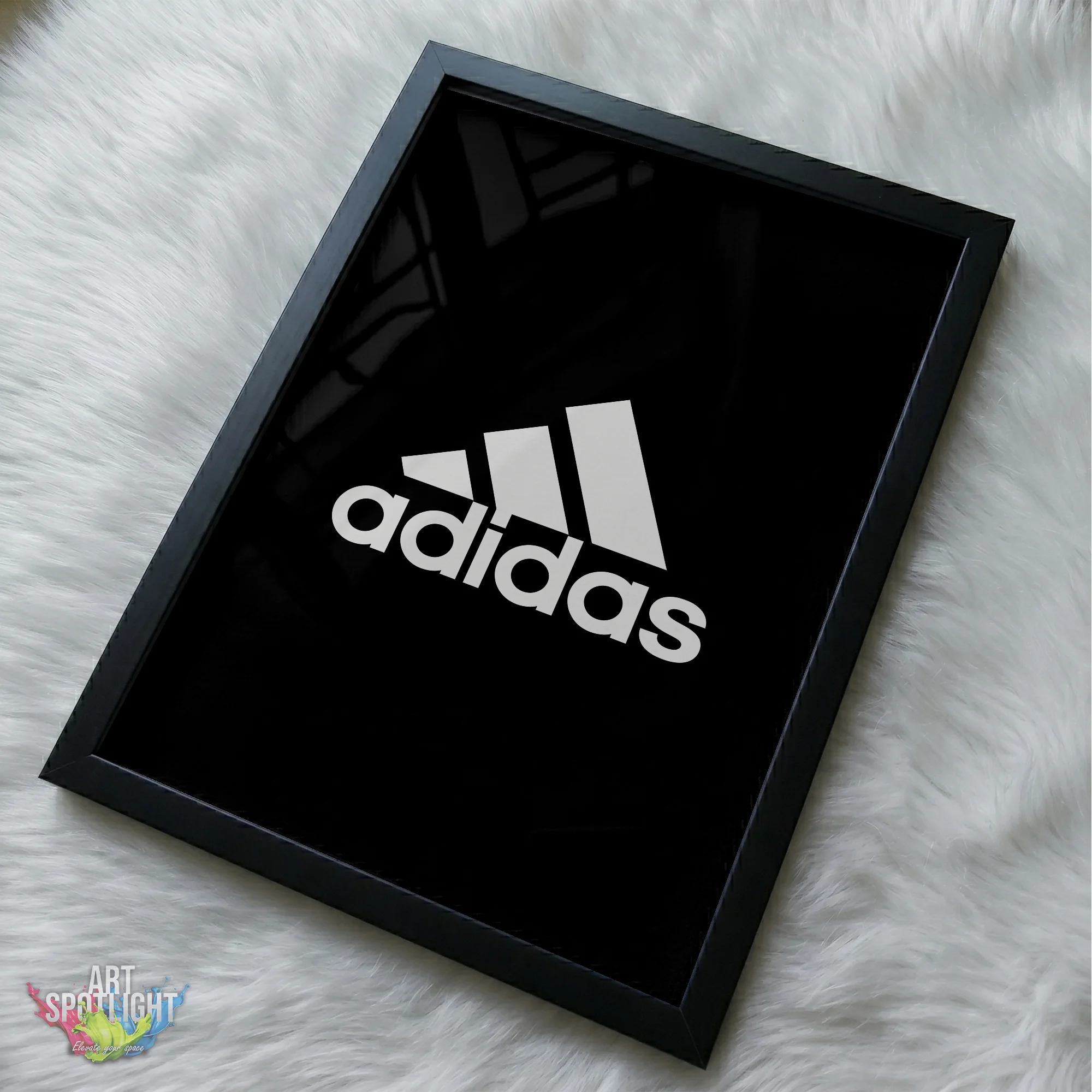 ADIDAS WHITE LOGO