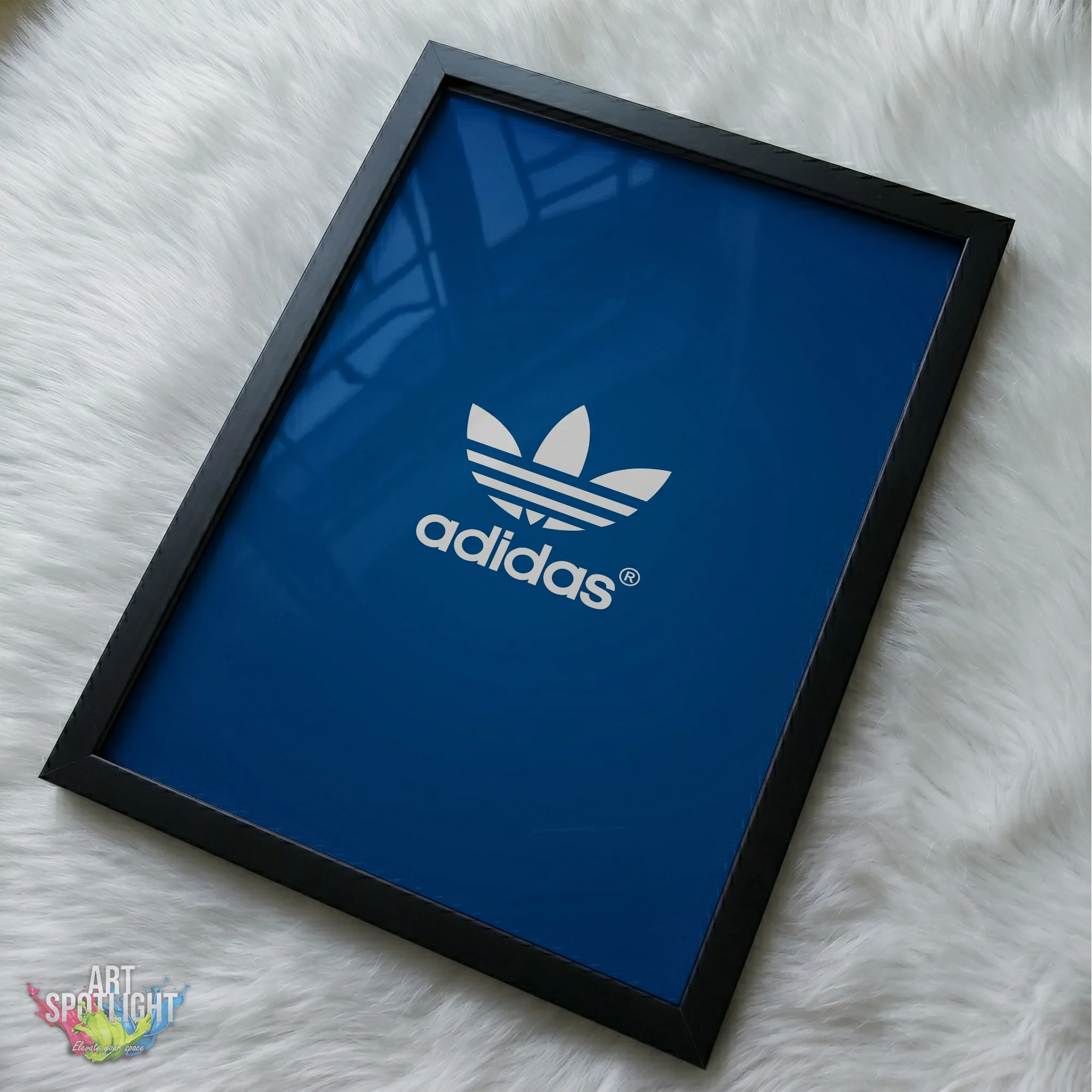 ADIDAS BLUE TREFOIL