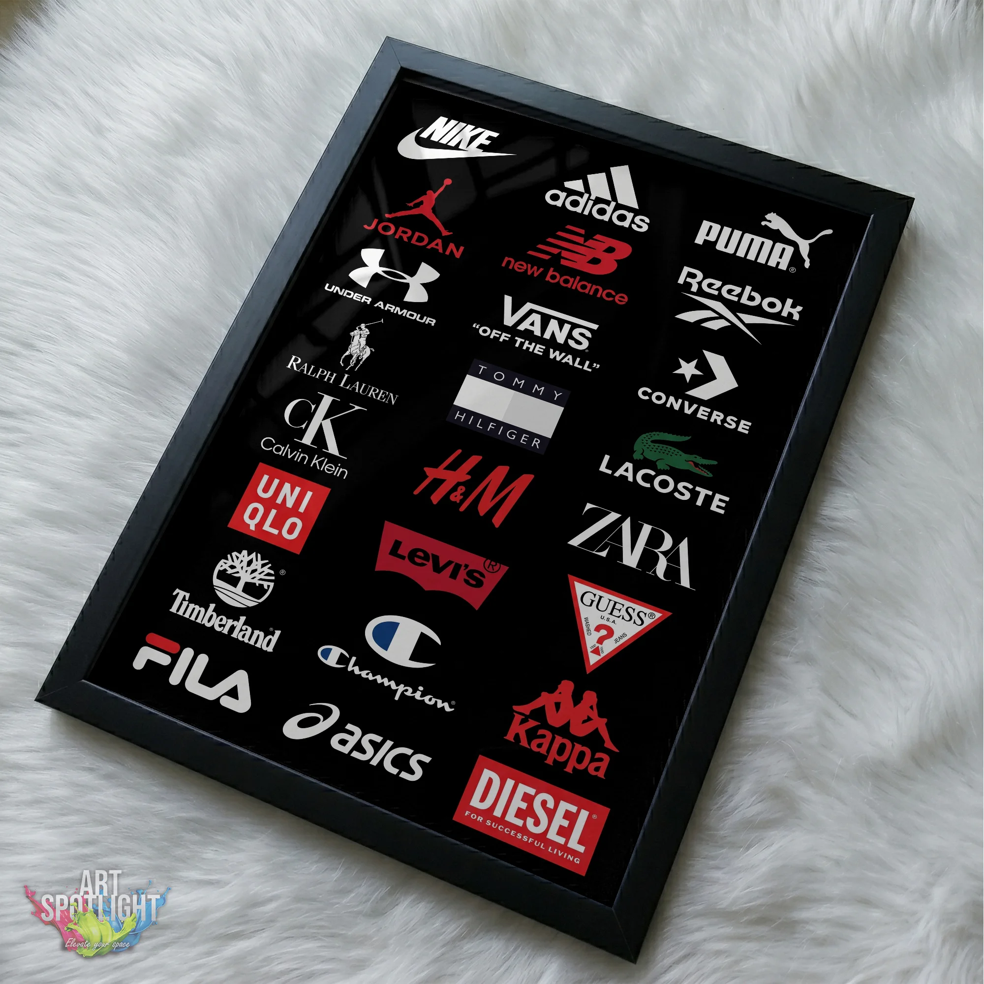 FASHION AND SPORTSWEAR LOGOS