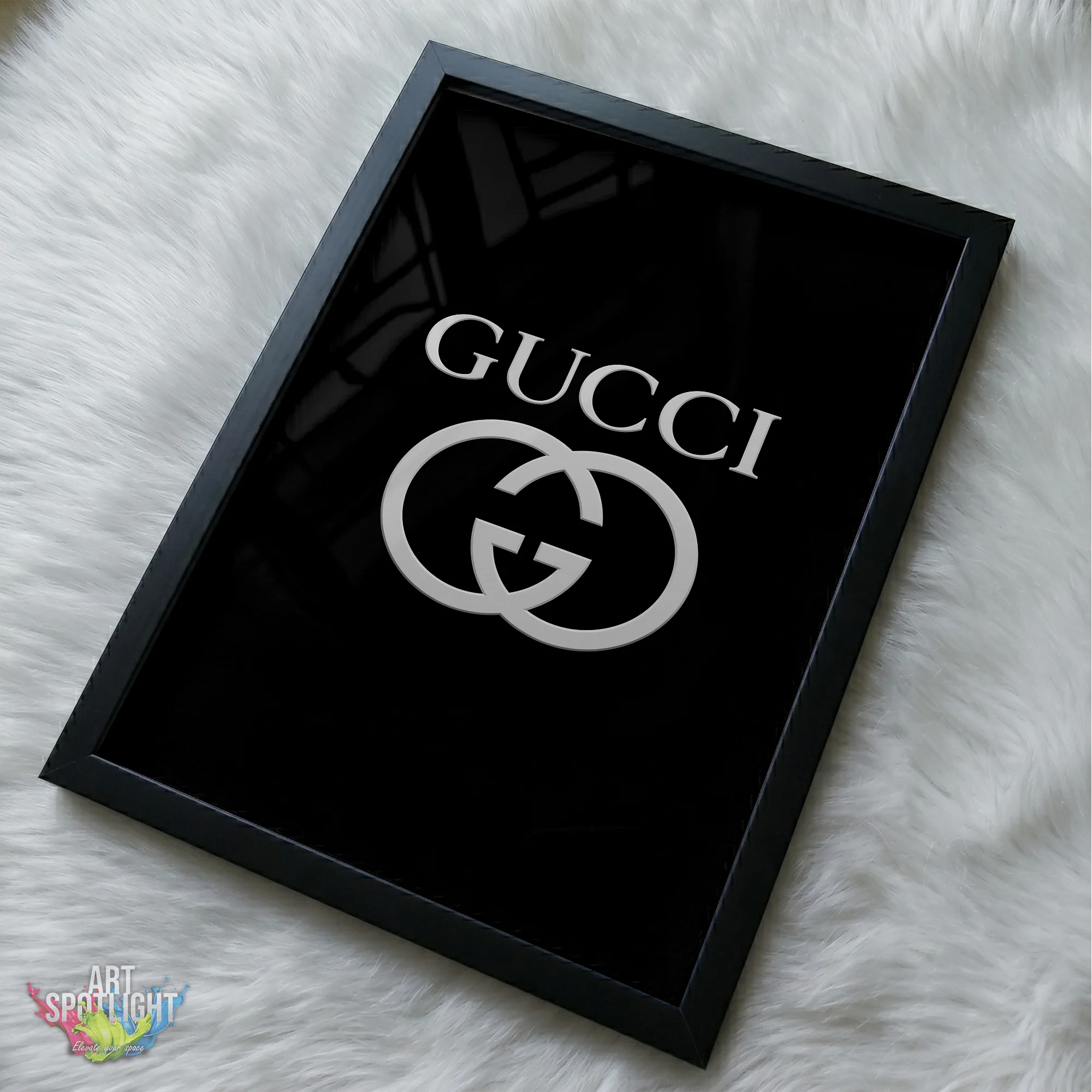 GUCCI SILVER LOGO