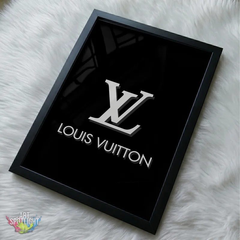 LOUIS VUITTON WHITE LOGO