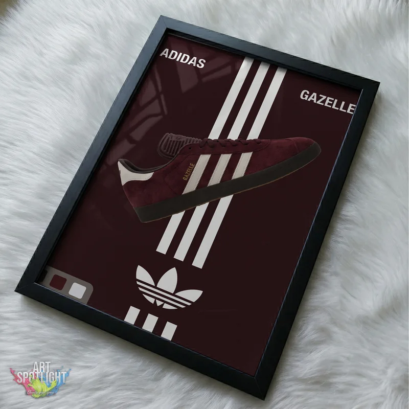 ADIDAS GAZELLE BURGUNDY