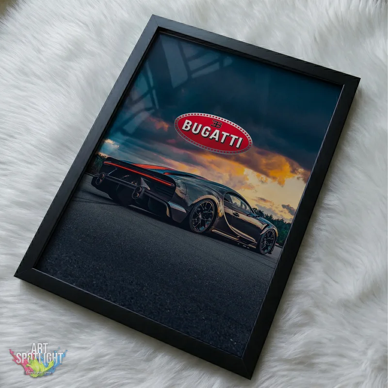BUGATTI AT SUNSET
