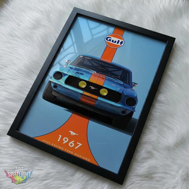 1967 GULF FORD MUSTANG