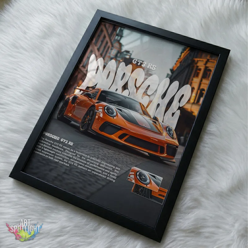 ORANGE PORSCHE 911 GT3 RS