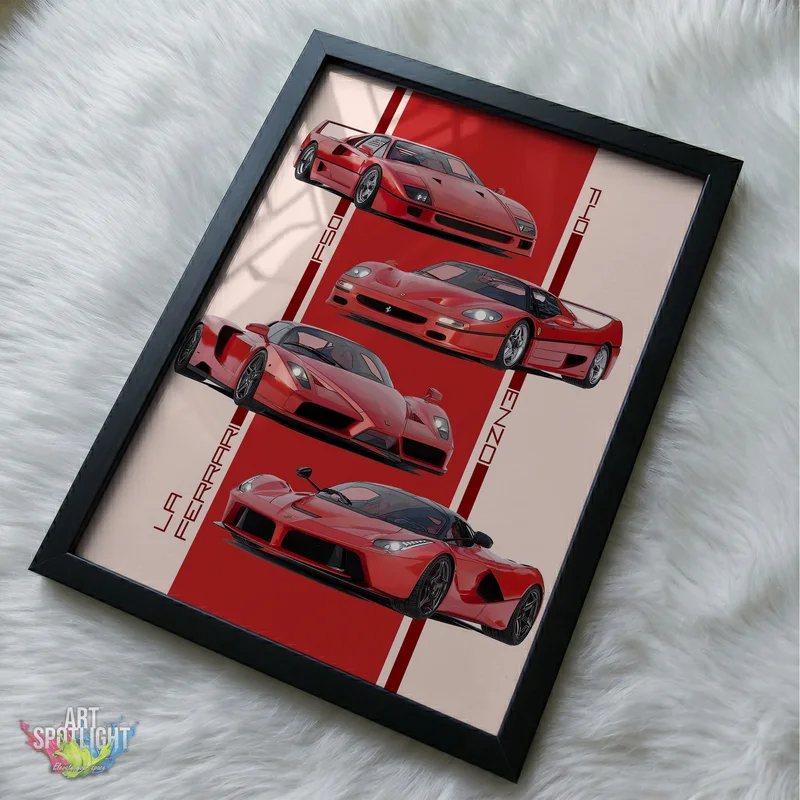 FERRARI SUPERCAR EVOLUTION
